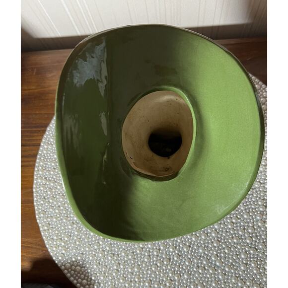 ERMYN TRUDE SIGNED BETTY LOU NICHOLS LADY HEAD VASE EYELASHES VINTAGE, Large - Picture 7 of 10